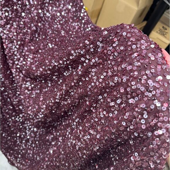 Mac Duggal 5510 Sequin Dress for Prom - Elegant Evening Dress AUTHENTIC - Picture 7 of 9